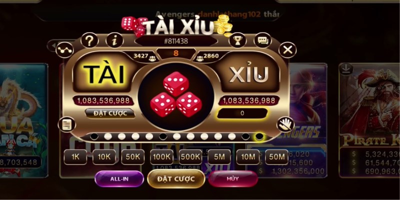 Kiếm tiền game bài với game tài xỉu cực cháy