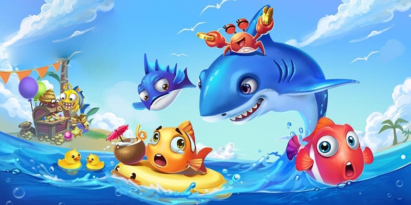 Kinh nghiệm chơi game bắn cá: Ưu tiên cá rìa để dễ hạ mục tiêu